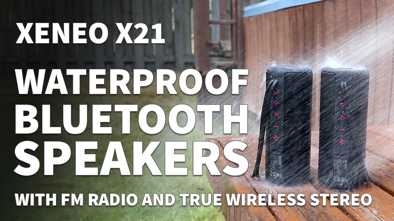 Zeldzaamheid einde Respectievelijk Xeneo X21 Waterproof Bluetooth Speaker with TWS - Bluetooth Speaker with FM  Radio and SD Card - YouTube