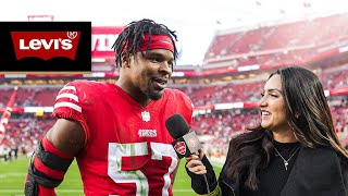 Dre Greenlaw Reacts to 49ers Week 12 Shutout vs. Saints