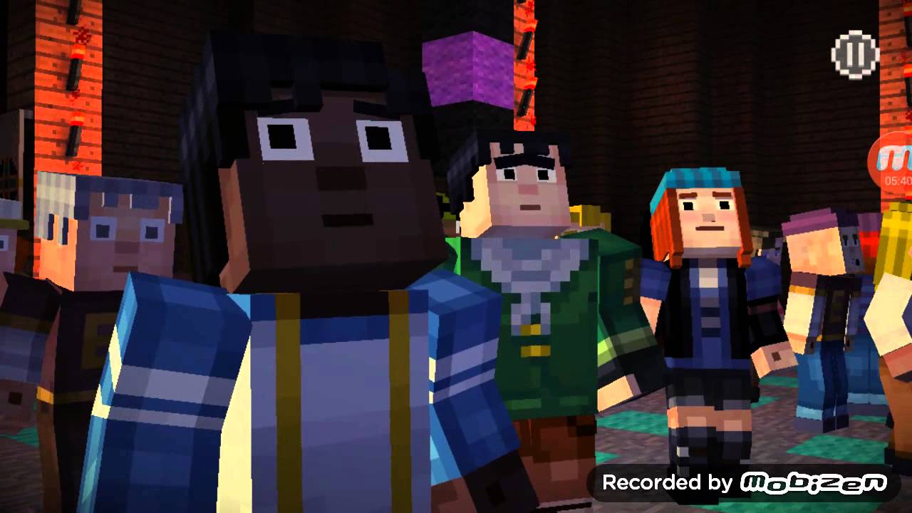 Minecraft story mode episode 1 - YouTube