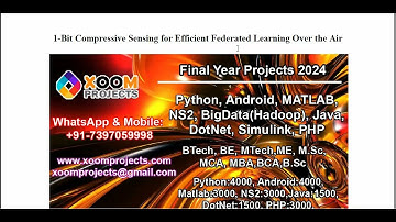 1 Bit Compressive Sensing for Efficient Federated Learning Over the Air