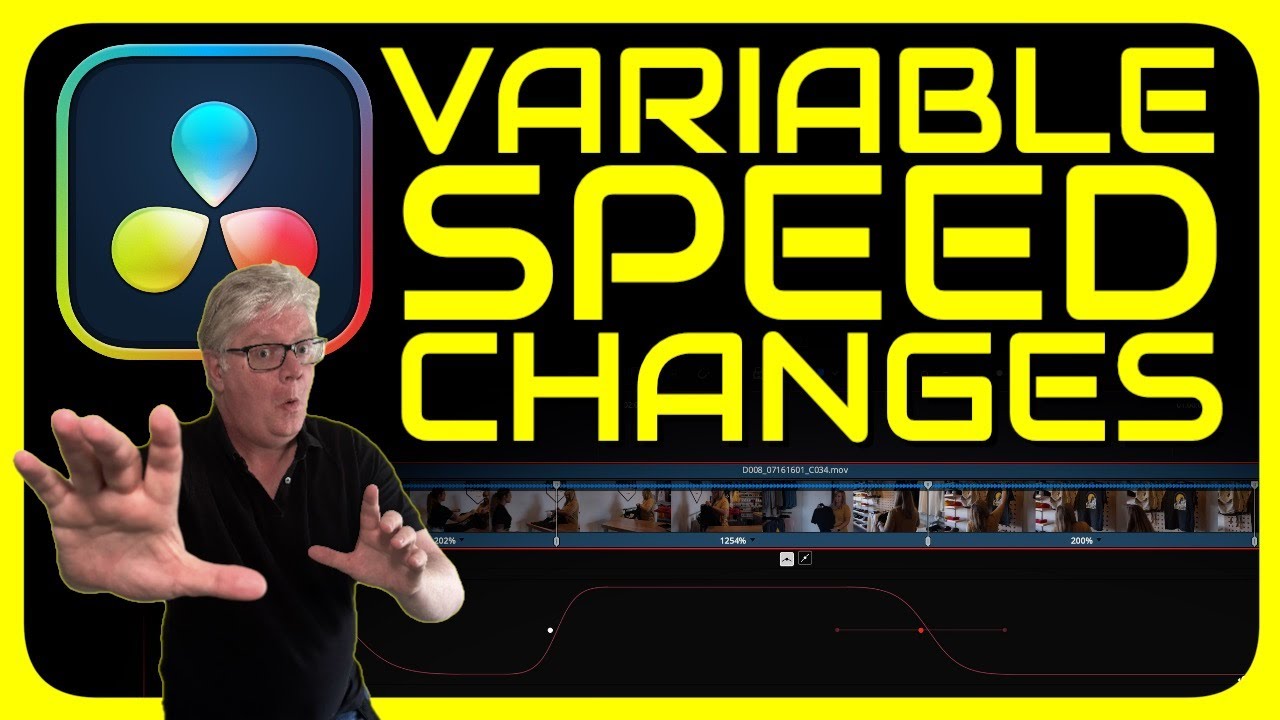 gradually sped up a c lip in davinici 15 Retiming Clips and Speed Ramps in DaVinci Resolve