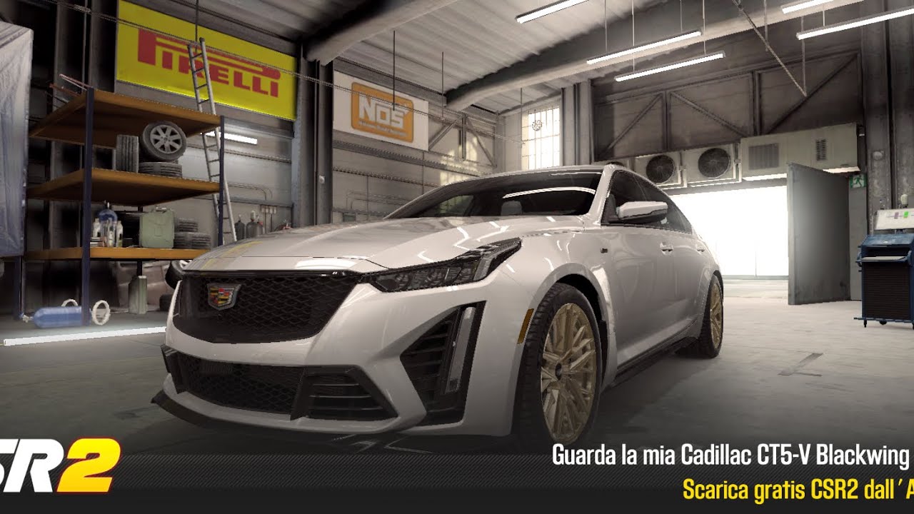 【CSR2】 CT5-V Blackwing , Shift & tune for 10.04x