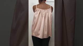 I used less than 2 yards to make this blouse