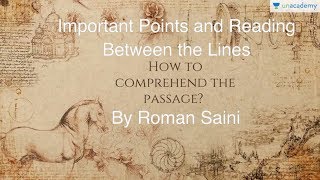 Full How To Comprehend a Reading Comprehension Passage Important Points and Reading Between the Lines Guide