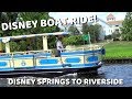 Boat Ride from Disney Springs to Port Orleans Riverside!