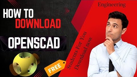 How to Download OpenSCAD | Free Open-Source Software 2024 HINDI
