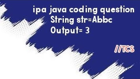 ipa java coding question | tcs ipd java coding solution 1 ipa 2023 | repeated ipa java coding |#tcs