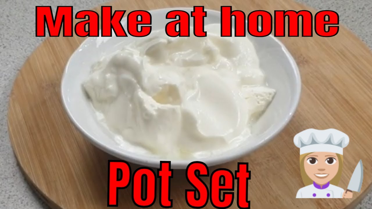 How to make homemade natural yogurt no machine needed YouTube