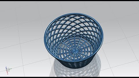 basket design in nx 10||using section surface||basket design tutorial