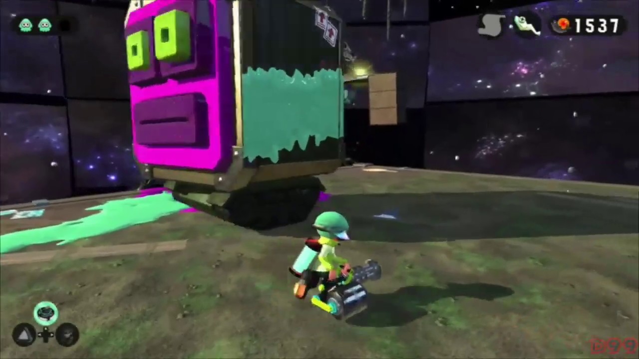 Splatoon 2 Campaign 100 Walkthrough Cephalon HQ 2/4 (All Sunken Scrolls and Sardinium) YouTube