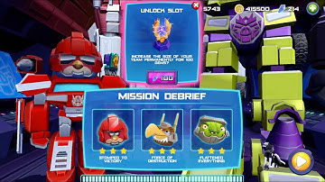 Angry Birds Transformers -  UNLOCK SLOT - EASY Missions  #Shorts