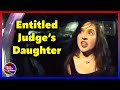 Entitled Judge’s Daughter Thinks She Is Above the Law as She Kicks Cop!