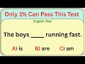 Mixed English Grammar Quiz ✨ only 1% Can Pass This Test
