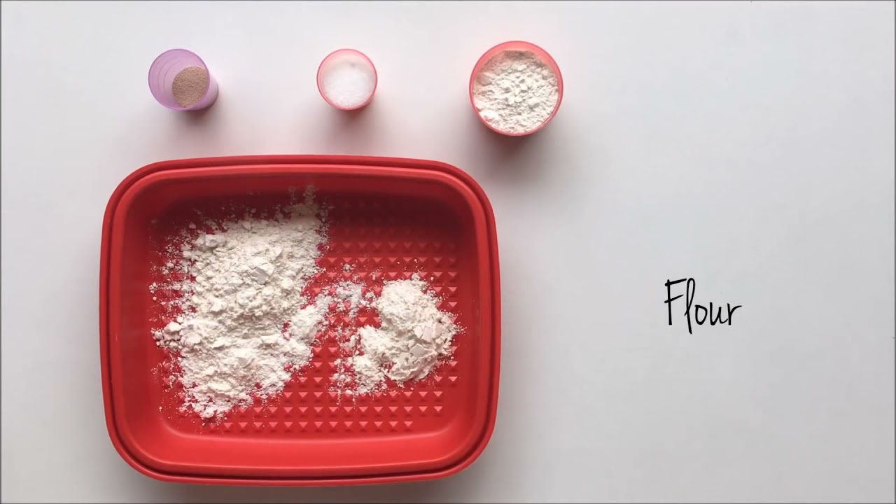 Тесто в Маринаднице Tupperware