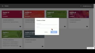 Creating Classrooms In Google Classroom.webm