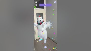 AR game Young Snow Warrior