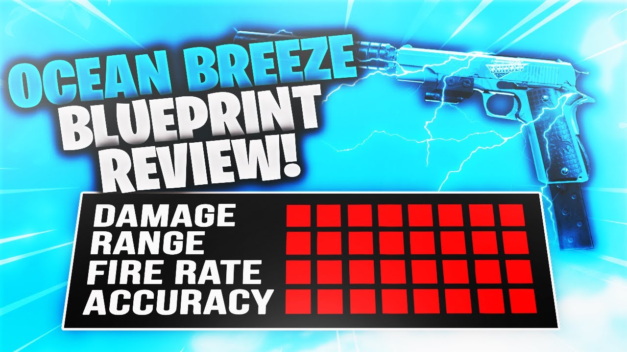 Cold War: “Ocean Breeze” Blueprint Review/Guide 🌊  1911 Pistol Class Setup | Out Gun the Krig 6