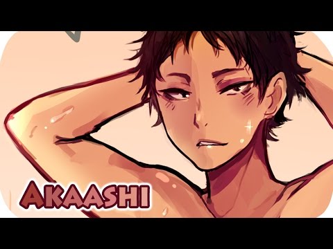 HQ Akaashi [Paint tool SAI] Speedpaint + Voiceover