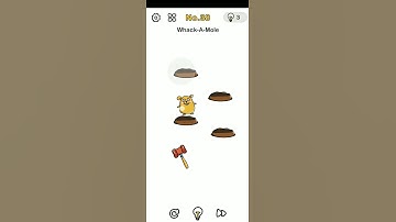 Brain out level 38 Wack-A- Mole Walkthrough solution