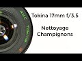 Tokina 17mm f/3.5 : Nettoyage champignons