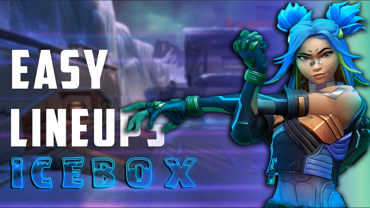 EASY TO REMEMBER - Neon lineups icebox Valorant