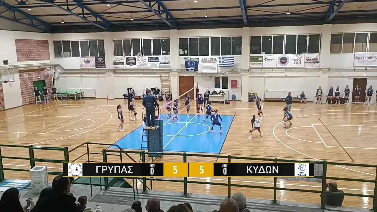 ΓΡΥΠΑΣ - ΚΥΔΩΝ 1ος ΗΜΙΤΕΛΙΚΟΣ ΝΕΑΝΙΔΩΝ  17/01/2026