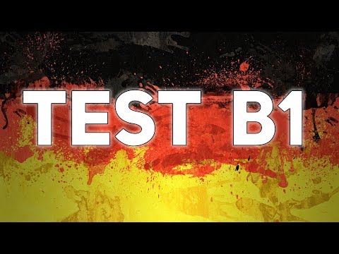 Видео: НЕМЕЦКИЙ тест на уровень B1 с объяснениями