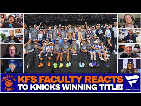 KNICKS ARE NBA CHAMPIONS!!! | KFS Faculty REACTS to the first NBA Title in 53 Years!