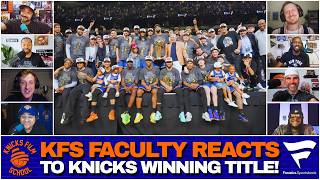 KNICKS ARE NBA CHAMPIONS!!! | KFS Faculty REACTS to the first NBA Title in 53 Years!