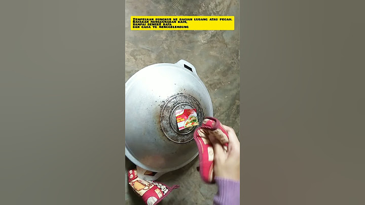 wajan penggorengan bocor⁉️ jangan buru2 dibuang,pake cara ini wajan bisa digunakan lagi