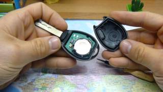 Rover 75 / MG ZT key battery replacement Rover 75 / MG ZT key battery replacement