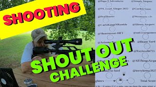 SHOOTING THE SHOUT OUT CHALLENGE  @Deansyard