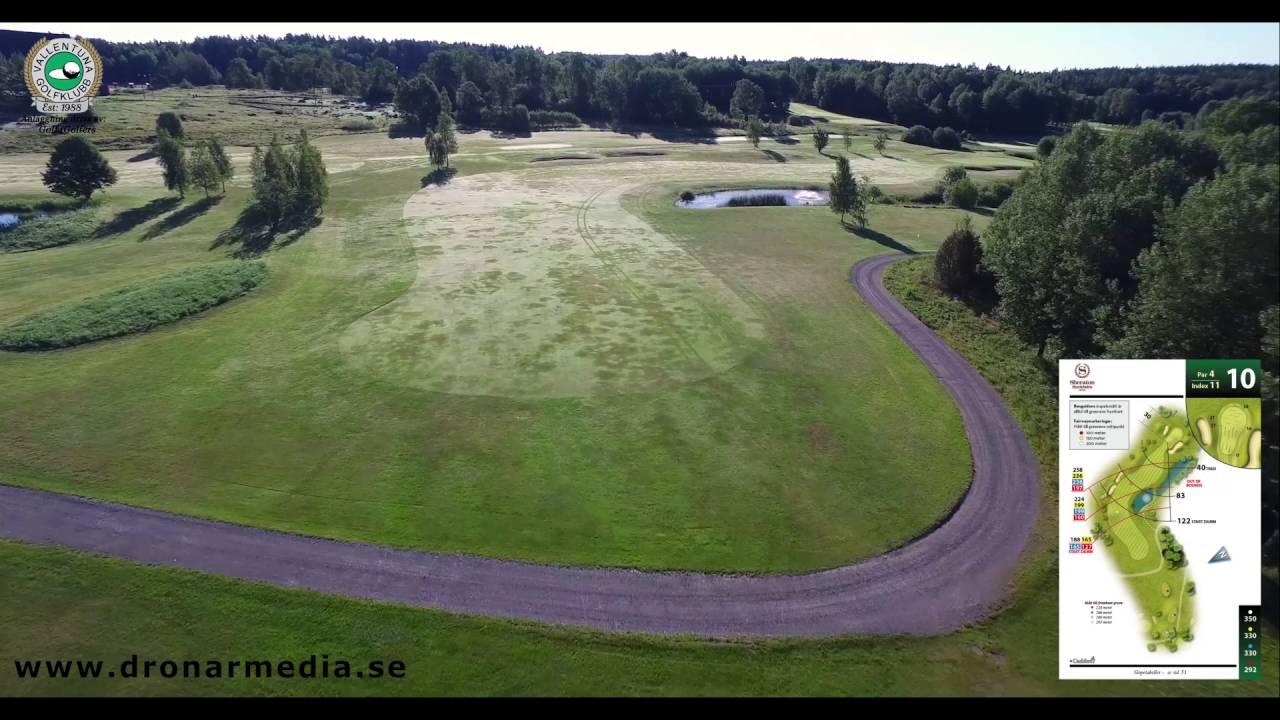 Flyovers Vallentuna Golfklubb Hål 1-18