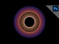 Gradient spirograph effect from triangle | PHOTOSHOP TUTORIAL - TIPS &amp; TRICKS