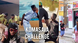 komasava challenge 🌏 diamond platnumz