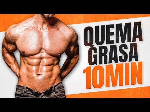 EJERCICIOS PARA ADELGAZAR, 10 MIN RUTINA INTENSA HIIT - EJERCICIOS EN CASA PARA QUEMAR GRASA