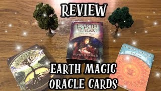 EARTH MAGIC ORACLE CARDS REVIEW 🔮🌳 HONEST OPINION & DECK FLIP THROUGH