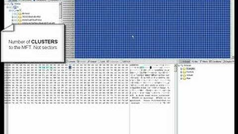 Encase: Locating the MFT from the Volume Boot