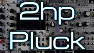 2hp - Pluck (Karplus Strong Plucked String Eurorack Voice)