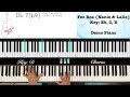 Feo Roa (Nanie & Lalie) - Piano Lesson (2/3 - Demo with  Vocal)