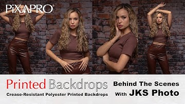 Pixapro Printed Backgrounds - Behind The Scenes with JKS Photo