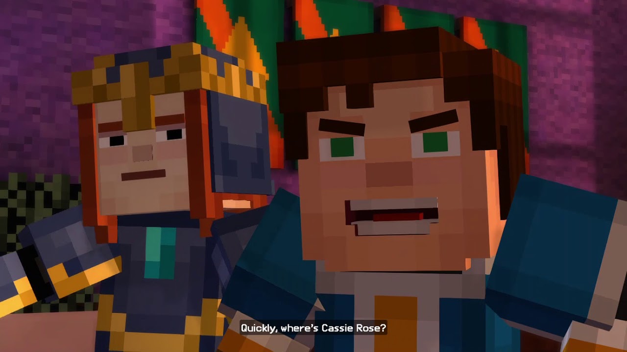 Minecraft Story Mode episode 6 a portal to mystery the end of the white ...