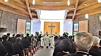Good Bye Elisa R.I.P. from St. John of The Cross to Assumption Cemetery (LADY of FATIMA) 08-30-2025