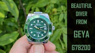 Beatiful diver from GEYA G78200 - watch review #gedmislaguna #geya #watchreview