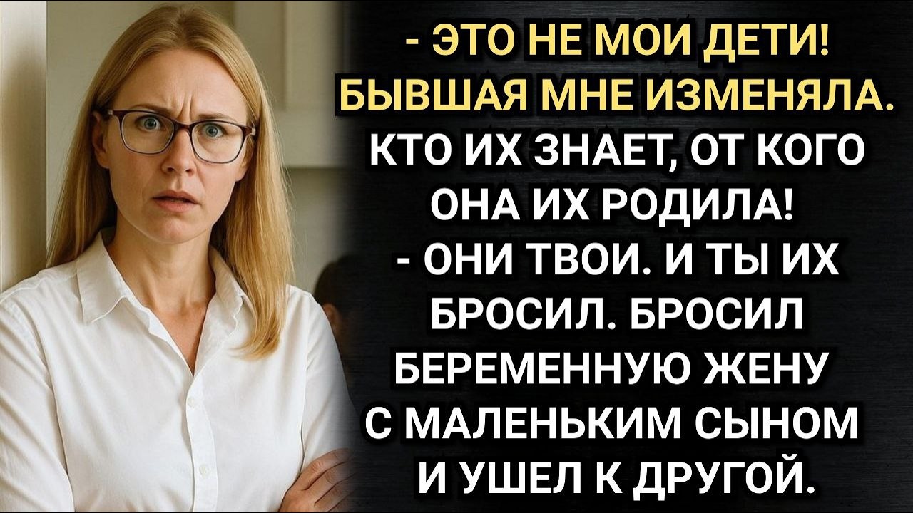 Мои дети? Хомут на шее! Заявил Андрей. Потом удивился, что она отменила свадьбу. Аудио рассказы