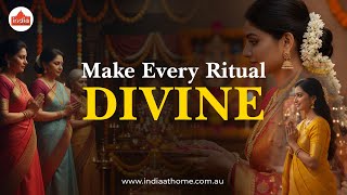 Puja Greh's Puja Haldi🌼 | Maak elk ritueel goddelijk | India Thuis