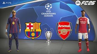 FC 26 - Barcelona vs Arsenal | UCL Final 2026 | David Raya vs Joan García epic showdown