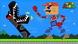 CRAZIEST Battlebots: Mario vs The STRONGEST Giant ROBOT Alphabet Lore | GM Animation