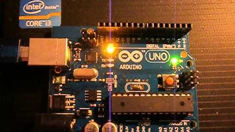 Arduino UNO. Мигание светодиодом.