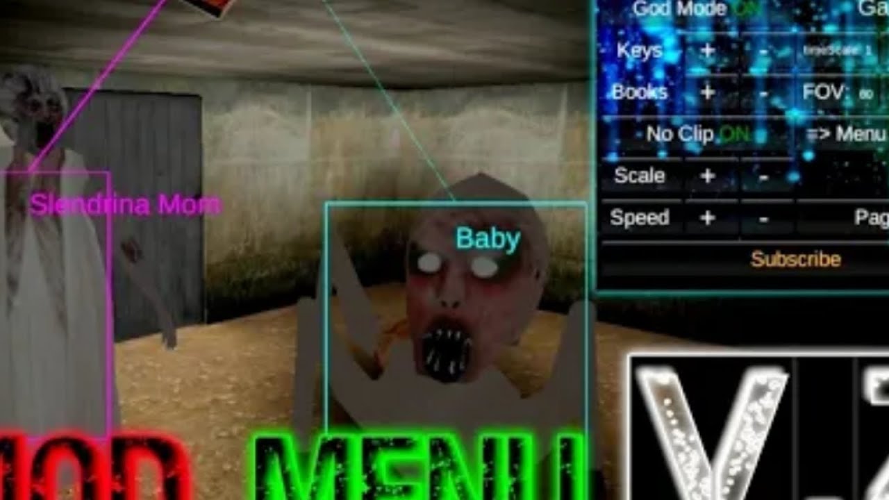 Slendrina The Cellar 2 MOD MENU APK YouTube